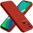 Obal na mobil pre Xiaomi Redmi 10C, Silicone Lite, červené