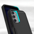 Pancierované puzdro pre Samsung Galaxy S23 FE, Dual Shockproof, čierne