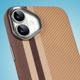 Puzdro pre iPhone 16, Carbon Fiber MagSafe, žlté