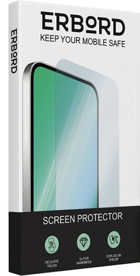 2x tvrdené sklo pre Samsung Galaxy M21, ERBORD 9H Hard Glass na displeji