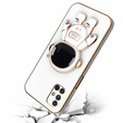 Obal na mobil pre Samsung Galaxy M51, Astronaut, biele