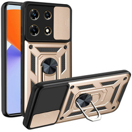 Obal na mobil pre Infinix Note 30 Pro, CamShield Slide, zlaté