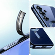 Puzdro pre Samsung Galaxy S25, Electro MagSafe, tmavomodré + sklo na displej