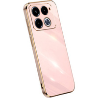 Puzdro pre Infinix Note 40 Pro, Glamour CamShield, ružové rose gold