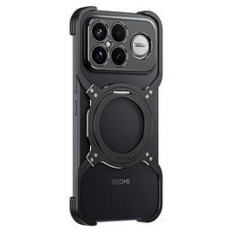 Kovové puzdro s magnetom a stojanom pre Xiaomi Poco F8 Ultra