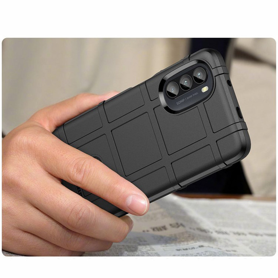Obal na mobil pre Motorola Moto G52 / G82 5G, Rugged Shield, čierne