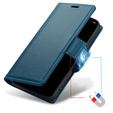 ERBORD Lesklá peňaženka Litchi s chlopňou pre Motorola Moto G86 5G / G86 Power 5G