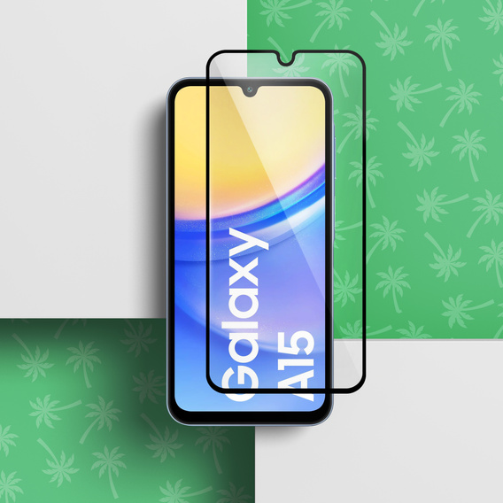 5D Full Glue Smart Palm tvrdené sklo pre Samsung Galaxy A15 4G/5G