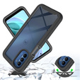 Puzdro pre Motorola Moto G51 5G, Shockproof, s fóliou, modré