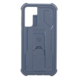 Obrnené puzdro pre Samsung Galaxy S21 FE, Dexnor Full Body, tmavomodré