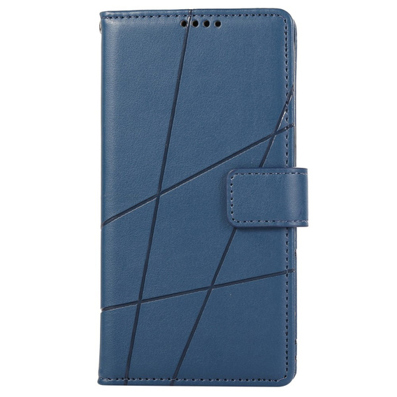 Puzdro s chlopňou pre Realme 12 Pro 5G / 12 Pro+ 5G, Leather Line Wallet, modré