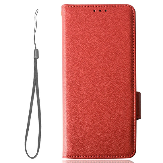 Klapkové puzdro pre Motorola Moto G72, Wallet Thin Magnet, červené