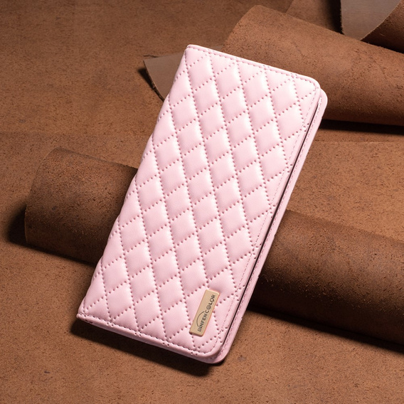 Klapkové puzdro pre Samsung Galaxy A34 5G, Wallet, BINFEN COLOR, ružové