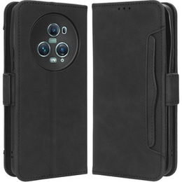 Klapkové puzdro pre Honor Magic 5 Pro 5G, Card Slot, čierne