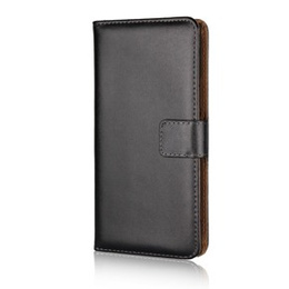 Klapkové puzdro pre Sony Xperia XZ1, Leather Flexi Book, čierne