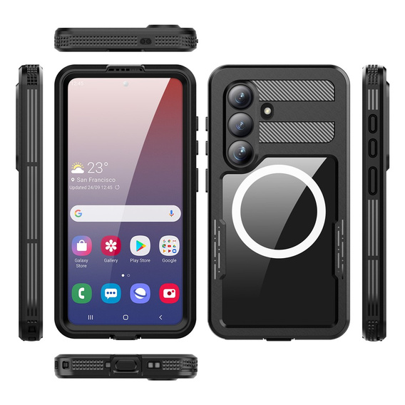 Vodotesné puzdro REDPEPPER pre Samsung Galaxy S26, čierne