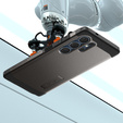 Puzdro Spigen pre Samsung Galaxy S25 Ultra, Tough Armor Mag MagSafe, sivé + tvrdené sklo 9H