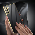 Puzdro pre Samsung Galaxy S23 Plus, Magnetic Dual Glass, zlaté