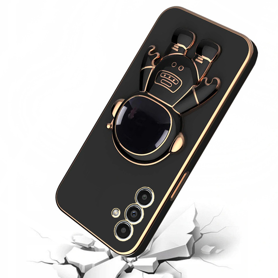 Obal na mobil pre Samsung Galaxy A34 5G, Astronaut, čierne