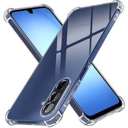 Puzdro pre Samsung Galaxy A17 5G, vystužené, s ochranou fotoaparátu, priehľadné