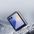 Puzdro Dux Ducis pre Samsung Galaxy Z Flip7 5G, Bril, modré