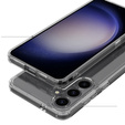 Puzdro pre Samsung Galaxy S24+ Plus, Fusion Hybrid, s ochranou fotoaparátu, priehľadné