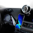 Obal na mobil pre iPhone 12 Pro Max, MagForce MagSafe, čierne