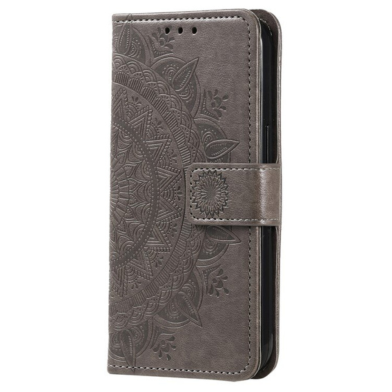 Klapkové puzdro pre Samsung Galaxy A55 5G, Mandala Flower, zelený