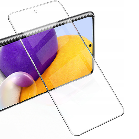 2x tvrdené sklo pre Samsung Galaxy A72, ERBORD 9H Hard Glass na displeji