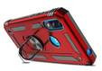 Pancierované obal na mobil pre Motorola Moto E7 Power / E7i Power, Nox Case Ring, červené