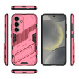 Puzdro pre Samsung Galaxy A56 5G, Military kickstand, ružové