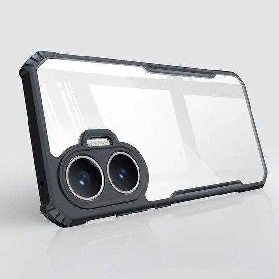 Obal na mobil pre Xiaomi Poco F7, AntiDrop Hybrid, čierne