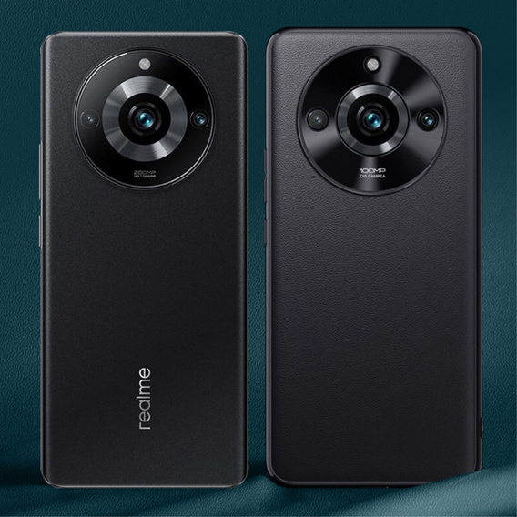 Kožené puzdro pre Realme 11 Pro 5G / Pro+ 5G, leather hybrid, čierne