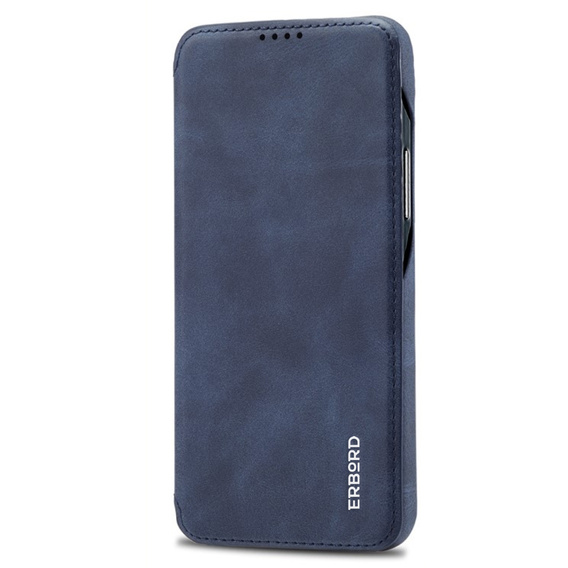 Klapkové puzdro pre Samsung Galaxy S23 Plus, ERBORD Retro, modré