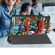 Puzdro pre Lenovo Tab TB311FU, Smartcase, graffiti