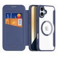Dux Ducis Obal na mobil pre iPhone 16 Plus, Skin X Pro, MagSafe, tmavomodré