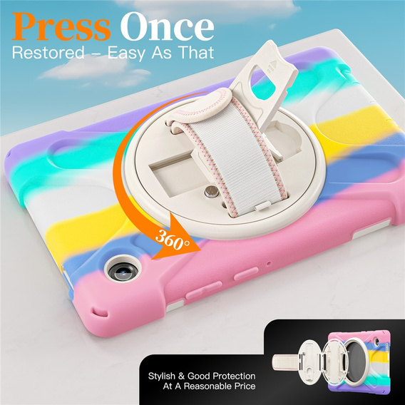 Puzdro s podstavcom a ramenným popruhom pre Samsung Galaxy Tab A11