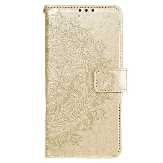 Klapkové puzdro pre Xiaomi Redmi Note 11/11S, Mandala, zlaté