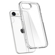 Puzdro Spigen pre iPhone 16E, Ultra Hybrid, priehľadné + tvrdené sklo 9H