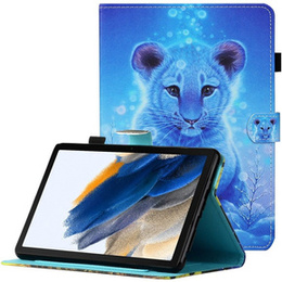 Obal na mobil pre Samsung Galaxy Tab A8 10.5 2021 X200 X205, tiger