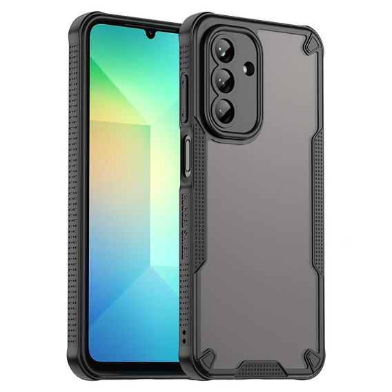 Obal na mobil pre Samsung Galaxy A26, Armor Frosted Case, čierne