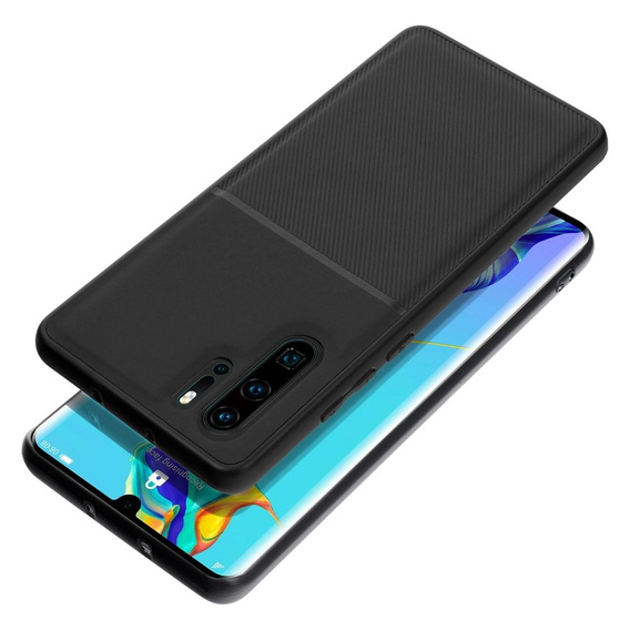 Puzdro pre Huawei P30 Pro, s magnetickou úchytkou, čierne
