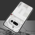 Puzdro pre Nothing Phone 3A, Frame Case, strieborné