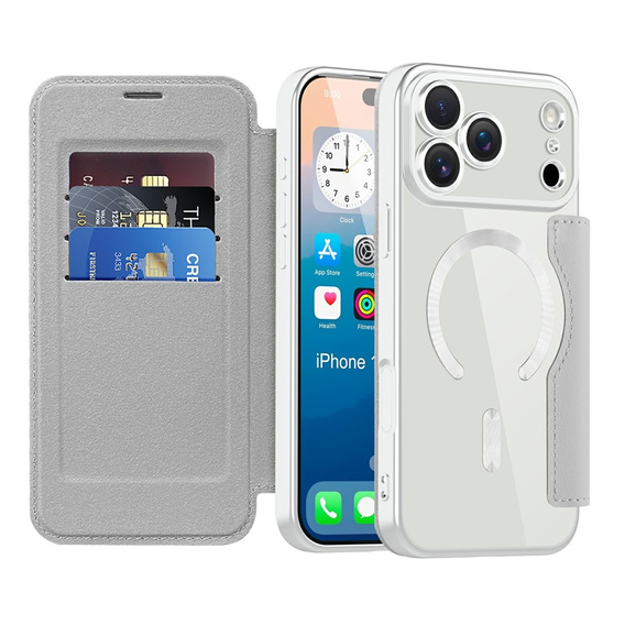 Peňaženkové flipové puzdro MagSafe RFID s ochranou fotoaparátu pre iPhone 17 Pro Max