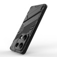 Puzdro pre Xiaomi Redmi Note 13 Pro 4G / Xiaomi Redmi Note 14S / Xiaomi Poco M6 Pro 4G, Military kickstand, čierne