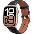 Kožený remienok pre Apple Watch 1/2/3/4/5/6/7/8/SE/Ultra 42/44/45/49 mm, ružový 