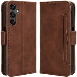 Klapkové puzdro pre Samsung Galaxy A25 5G, Card Slot, hnedé