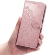 Klapkové puzdro pre Oppo Reno 11F 5G, Mandala, ružové rose gold