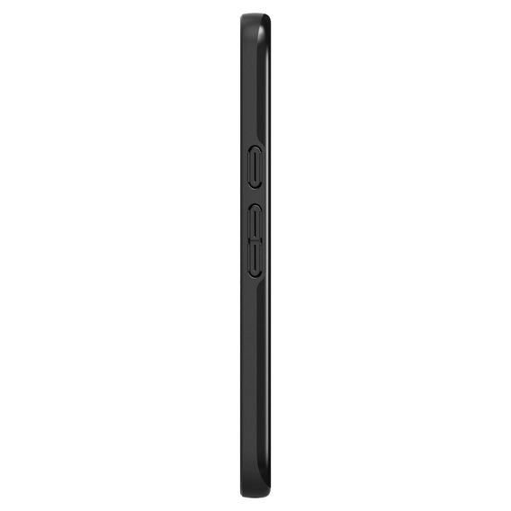 Puzdro Spigen pre Google Pixel 9A, Thin Fit Mag, čierne + tvrdené sklo 9H