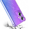 Puzdro pre Oppo A79 5G, Gradient Dropproof, Fialová / modrá